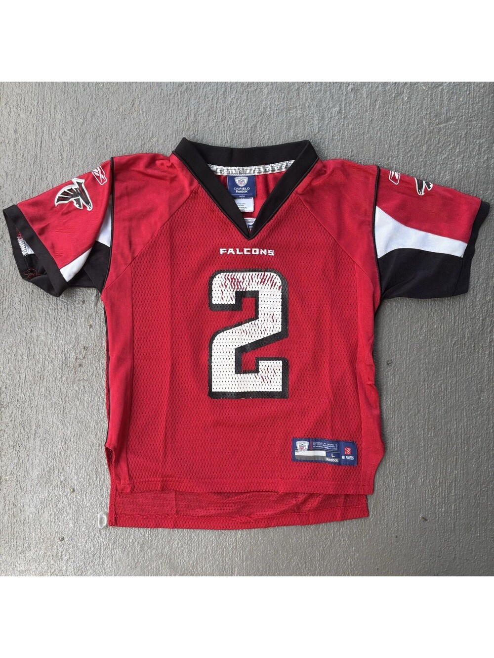 Atlanta Falcons Matt Ryan #2 NFL Equipment Reebok Onfield KIDS Size 7